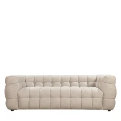 Best Drawer BOLLY Canapé droit 3 places en tissu