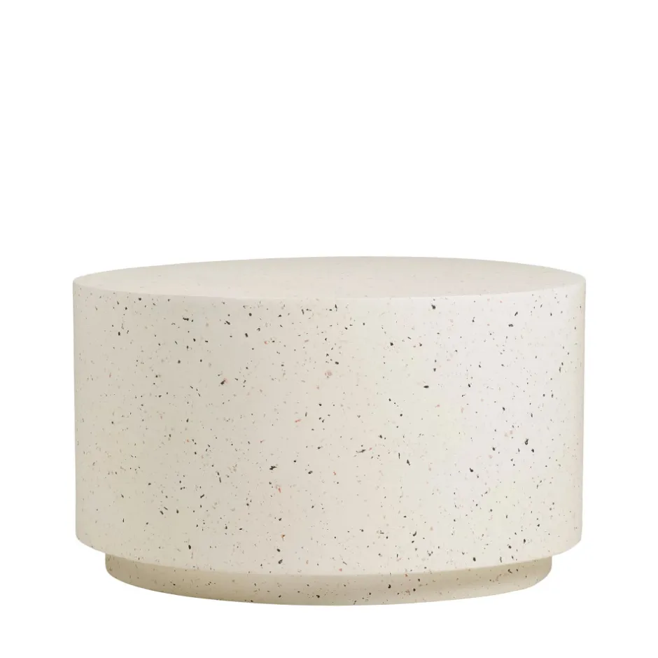 Outlet House Nordic BONNIE Table basse ronde en effet terrazzo ø70cm