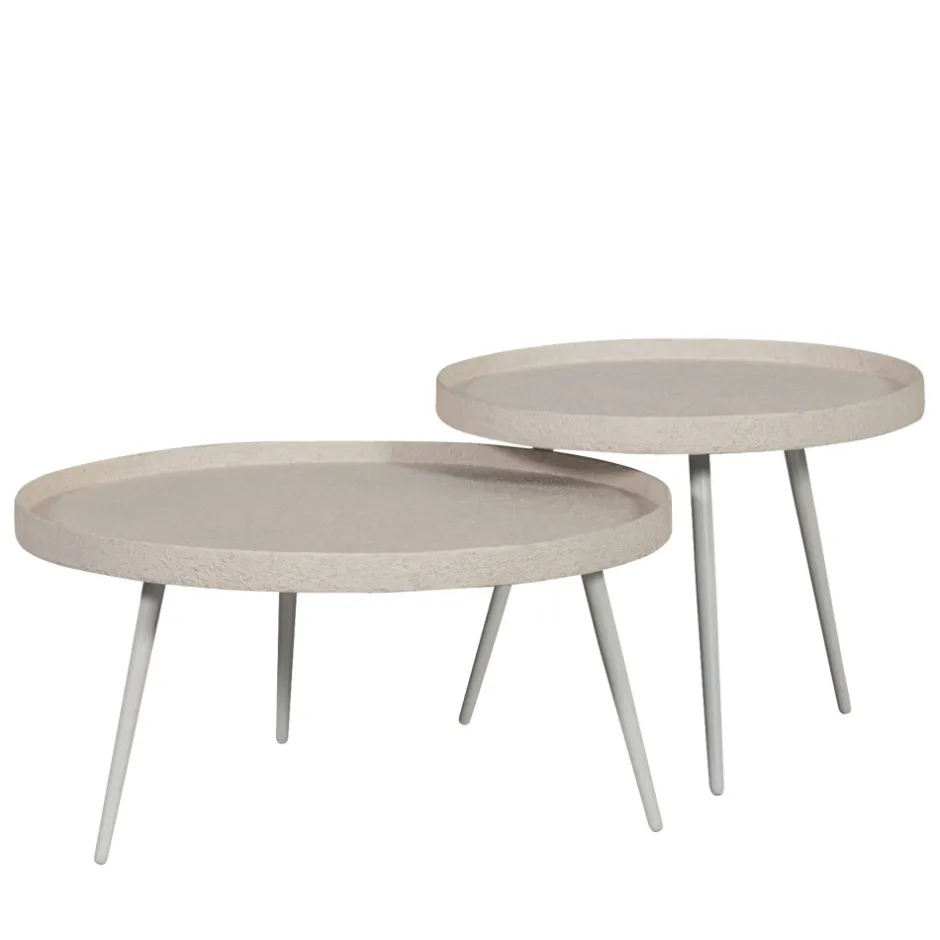 Online Woood BOUNDS Table basse ronde en métal ø76cm