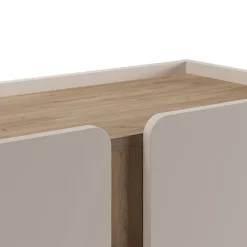 Outlet Drawer BOXY Buffet 2 portes en bois et métal H120cm