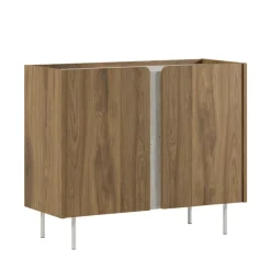 Online Drawer BOXY Buffet 2 portes en bois et métal L100cm
