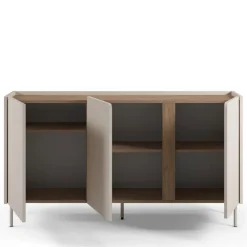 Hot Drawer BOXY Buffet 3 portes en bois et métal L150cm