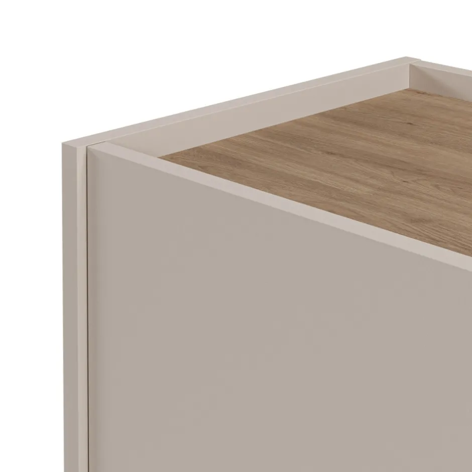 Hot Drawer BOXY Buffet 3 portes en bois et métal L150cm