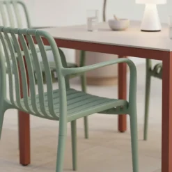 New Drawer BRANO Lot de 2 fauteuils de jardin en résine