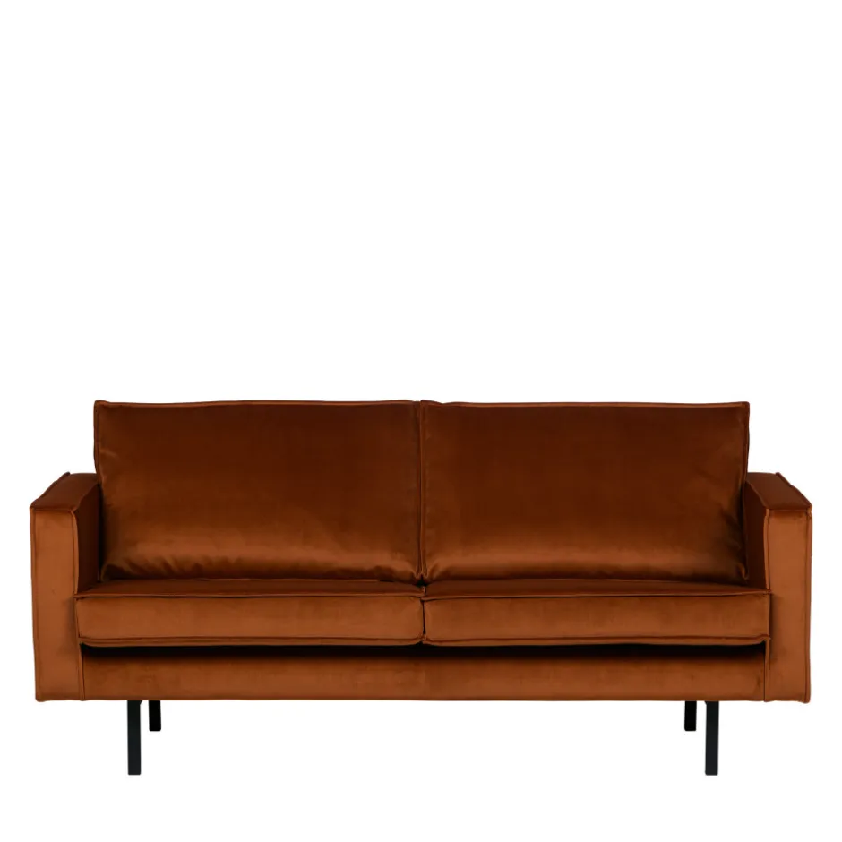Hot Woood BRONCO Canapé 3 places vintage en velours