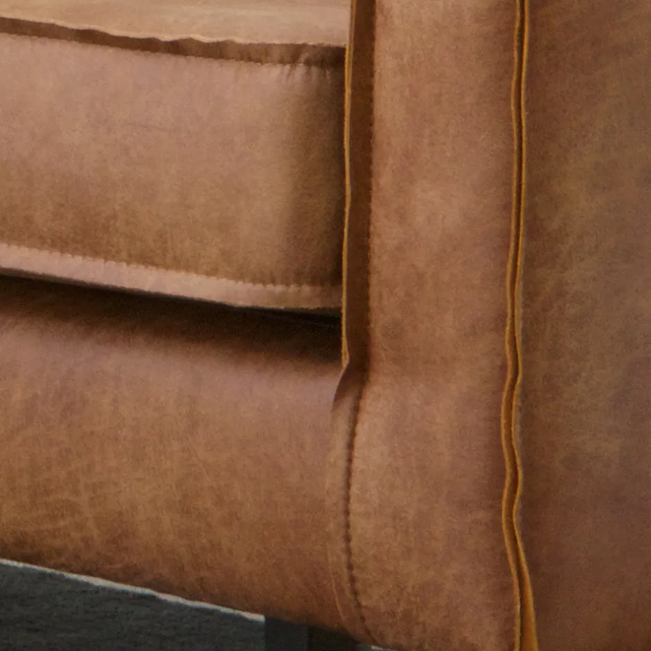 Online Woood BRONCO Grand canapé 4 places vintage