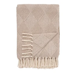 Best House Nordic BURSA Plaid en coton mélangé 130x180cm