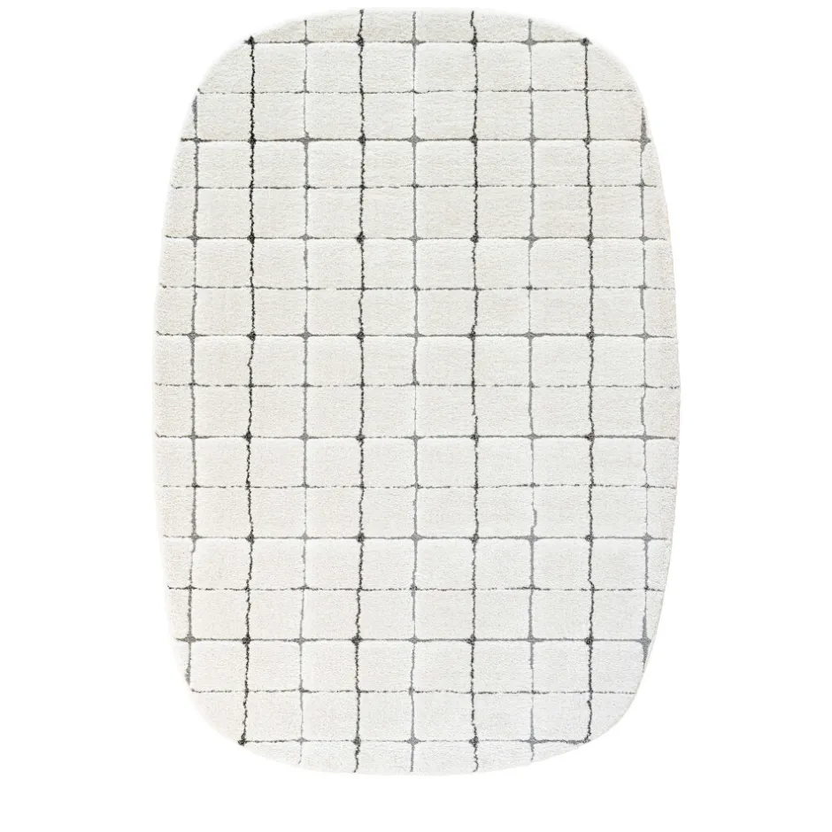Discount Drawer BYRON VI Tapis contemporain ovale