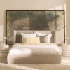 Best Drawer CALI Lit coffre en tissu 160x200cm