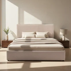 Sale Drawer CAMA Lit coffre en velours côtelé 140x190cm