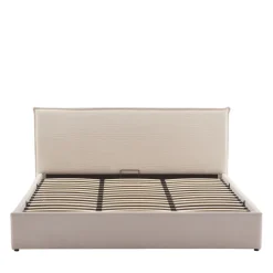 Hot Drawer CAMA Lit coffre en velours côtelé 180x200cm