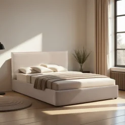Hot Drawer CAMA Lit coffre en velours côtelé 180x200cm