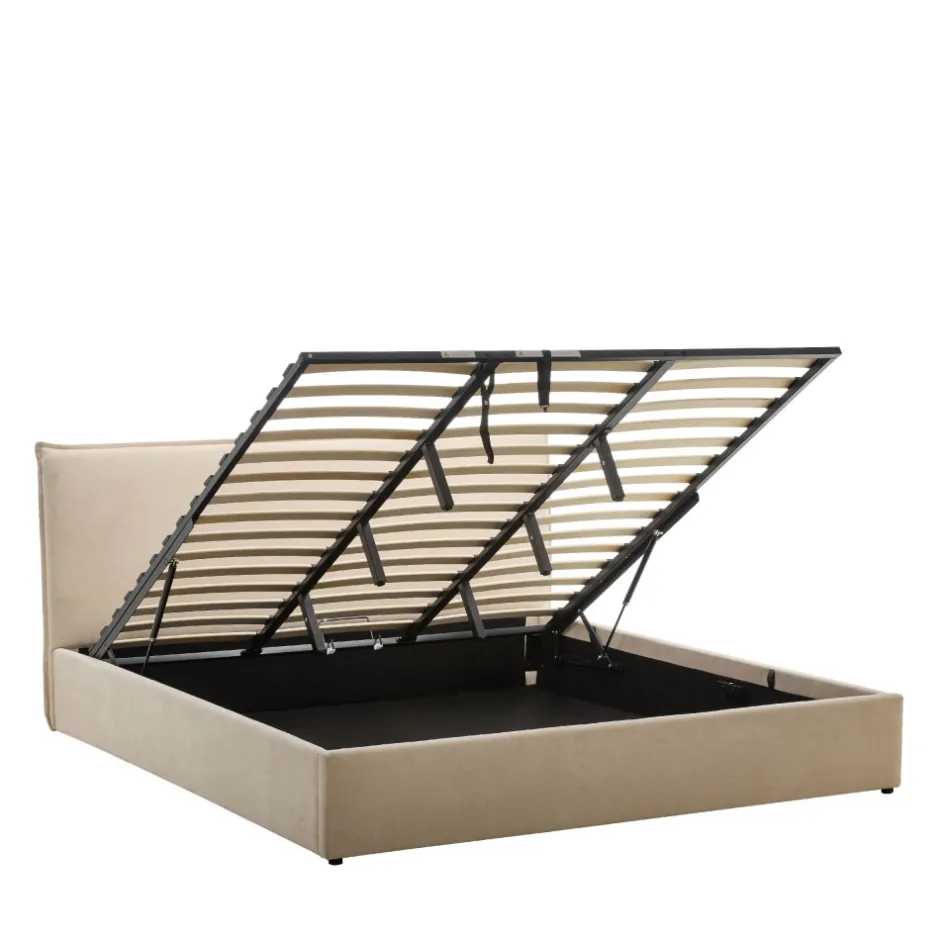 Clearance Drawer CAMALit coffre en tissu 180x200cm