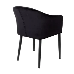 Discount No name CATELYN Fauteuil de table design en velours
