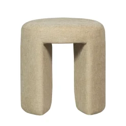 Hot Woood CHARLIE Pouf rond en tissu ø45cm