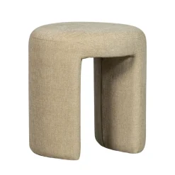 Hot Woood CHARLIE Pouf rond en tissu ø45cm