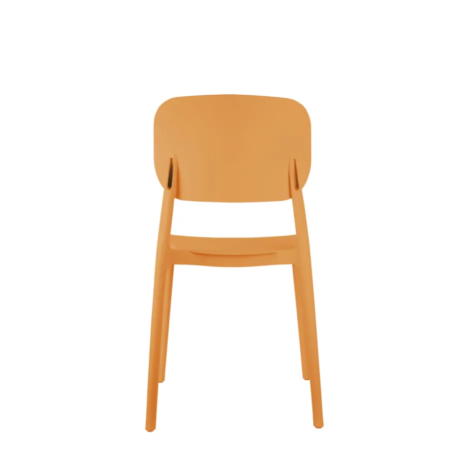 Clearance Leitmotiv CHEER Lot de 2 chaises en plastique