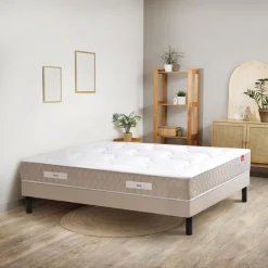 New Ep\u00e9da CLÉMAÉ 2 Matelas à ressorts et latex, accueil équilibré