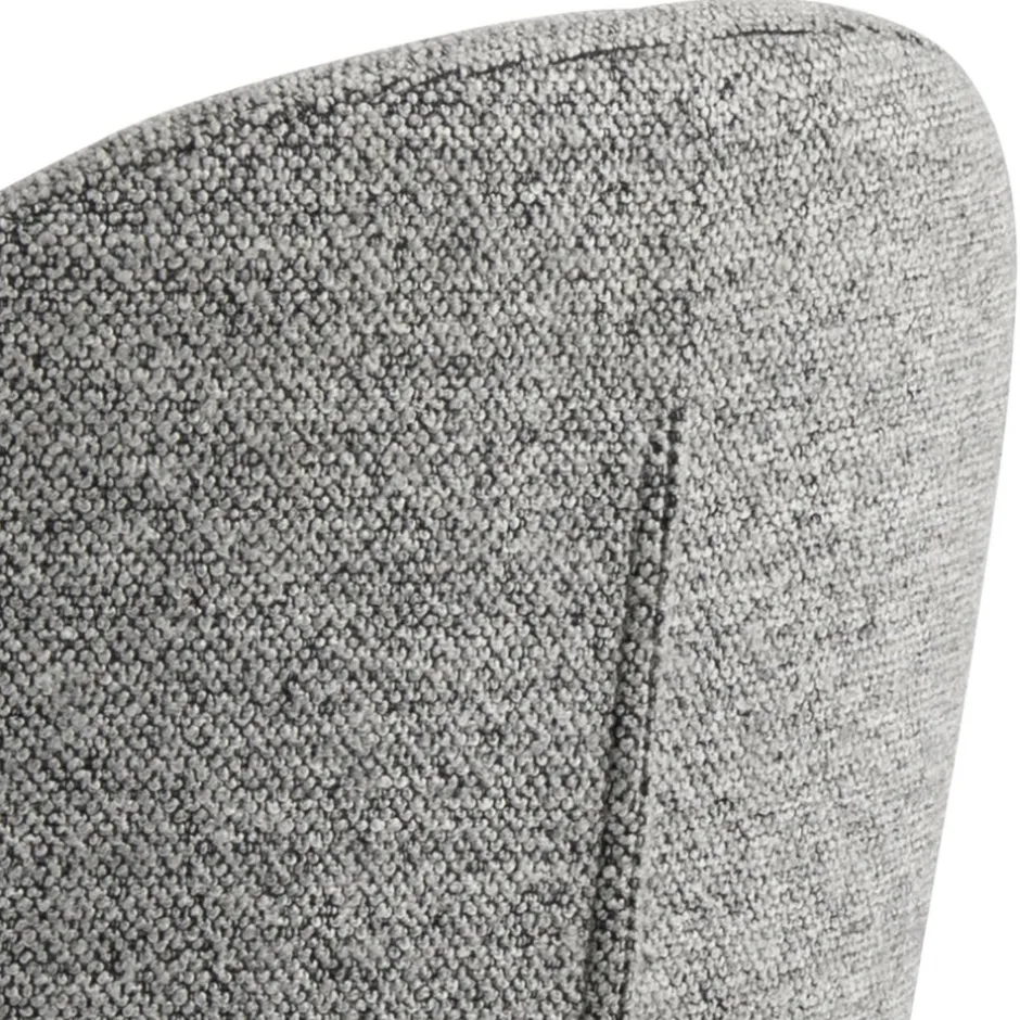 Best Drawer COLOBURA Tabouret de bar réglable en tissu et métal H55-80cm