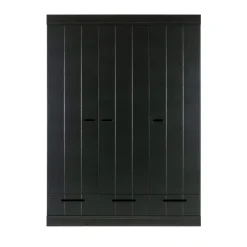 Clearance Woood CONNECT Armoire vestiaire 3 portes / 3 tiroirs