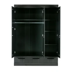 Clearance Woood CONNECT Armoire vestiaire 3 portes / 3 tiroirs