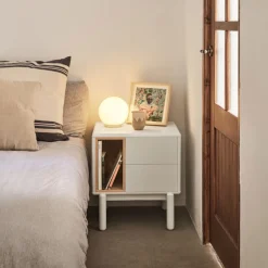 Clearance Teulat CORVO Table de chevet en bois