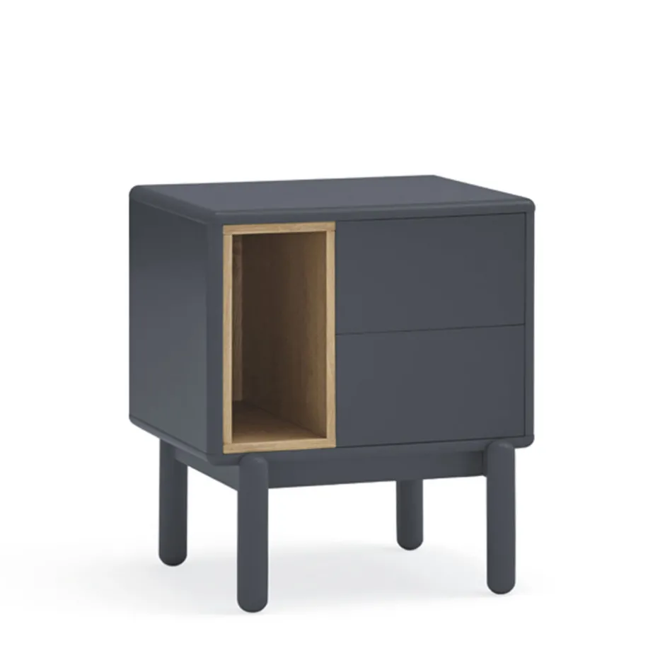 Clearance Teulat CORVO Table de chevet en bois