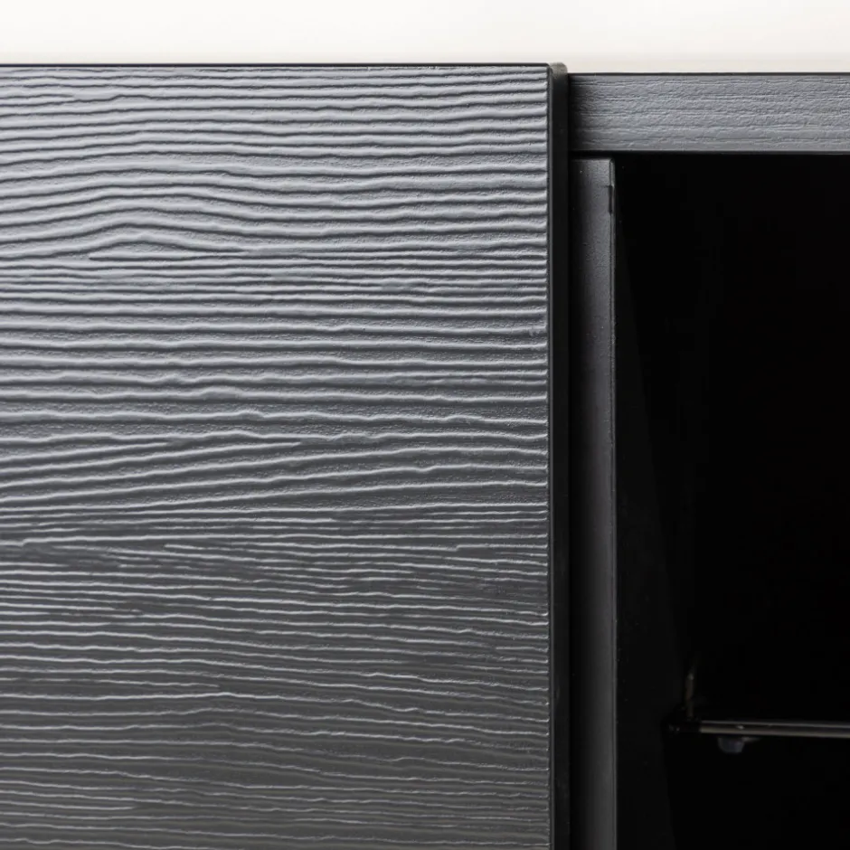 Best Venture Home CUENCA Meuble TV 2 portes battantes en bois L160cm