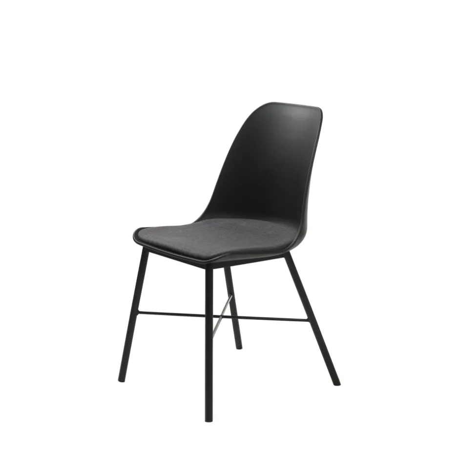 Sale No name CURVI Lot de 2 chaises en plastique et métal