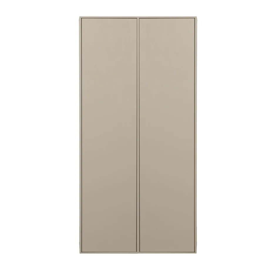 Hot Vtwonen DAILY Armoire 2 portes, 2 tiroirs en bois H200cm