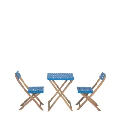 Sale Drawer DANA Set bistrot pliant de jardin 2 personnes en bois