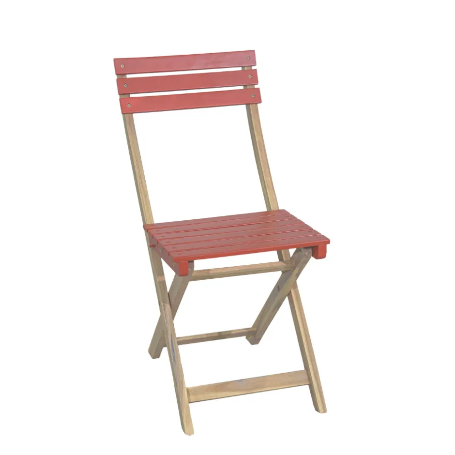 Sale Drawer DANA Set bistrot pliant de jardin 2 personnes en bois