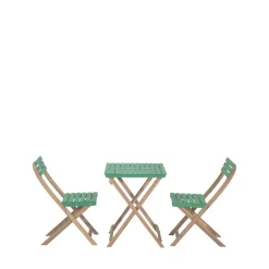 Sale Drawer DANA Set bistrot pliant de jardin 2 personnes en bois