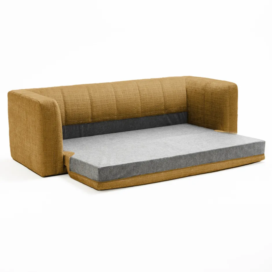 Sale Drawer DANAE Canapé convertible 4 places en tissu chenille