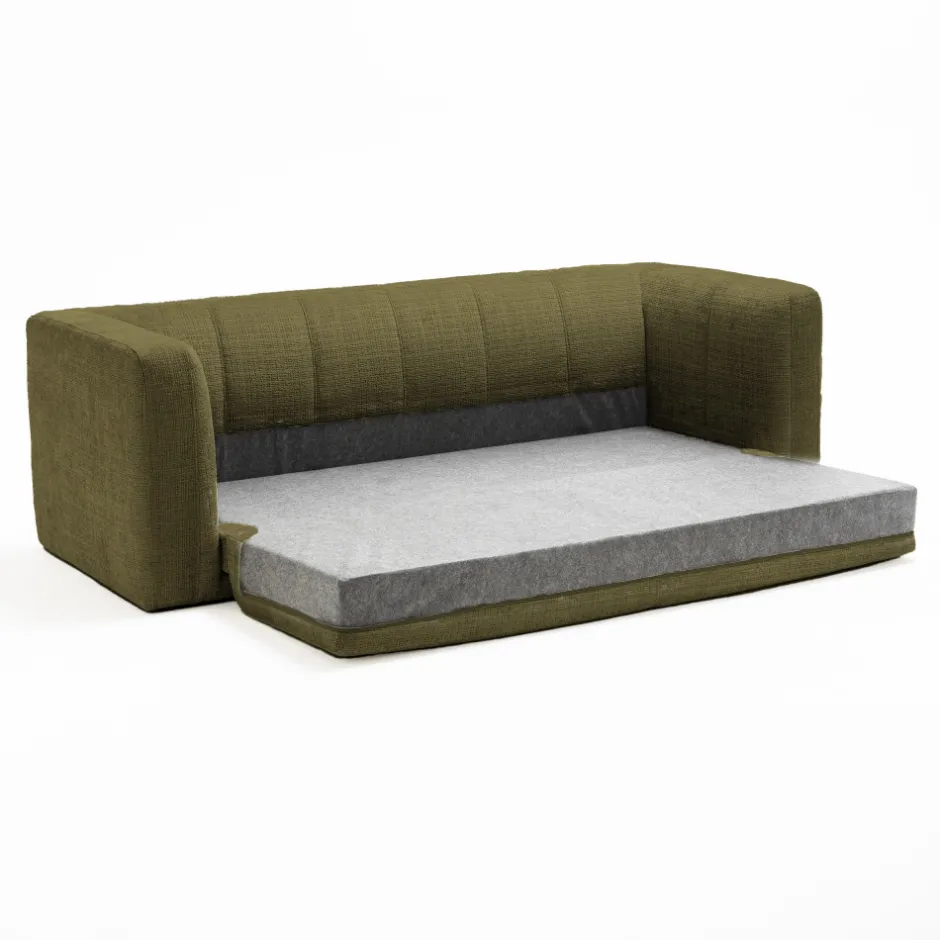 Sale Drawer DANAE Canapé convertible 4 places en tissu chenille