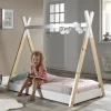 Sale Drawer DAYI Lit enfant cabane en bois 70x140cm