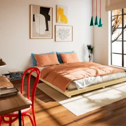 Clearance Karup Design DOCK Lit en bois 140x200cm