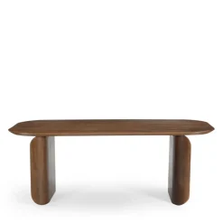 New Drawer DUMAI Table à manger 8 personnes en bois massif