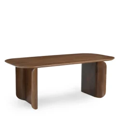 New Drawer DUMAI Table à manger 8 personnes en bois massif