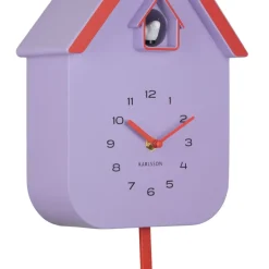 Sale Karlsson DUPLA COLOR CUCKOO Horloge murale en métal avec coucou