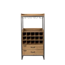 Sale No name EDGAR Armoire bar à vin vintage