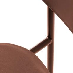 Discount No name ELIN Lot de 4 chaises en plastique et métal