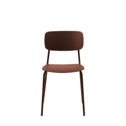 Discount No name ELIN Lot de 4 chaises en plastique et métal