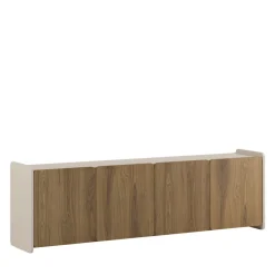 Best Drawer ENARA Meuble TV 4 portes en bois L180cm