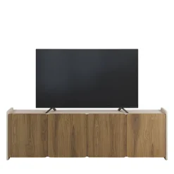 Best Drawer ENARA Meuble TV 4 portes en bois L180cm
