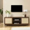 New No name ESTELA Meuble TV 2 portes en bois L150cm