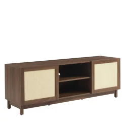 New No name ESTELA Meuble TV 2 portes en bois L150cm