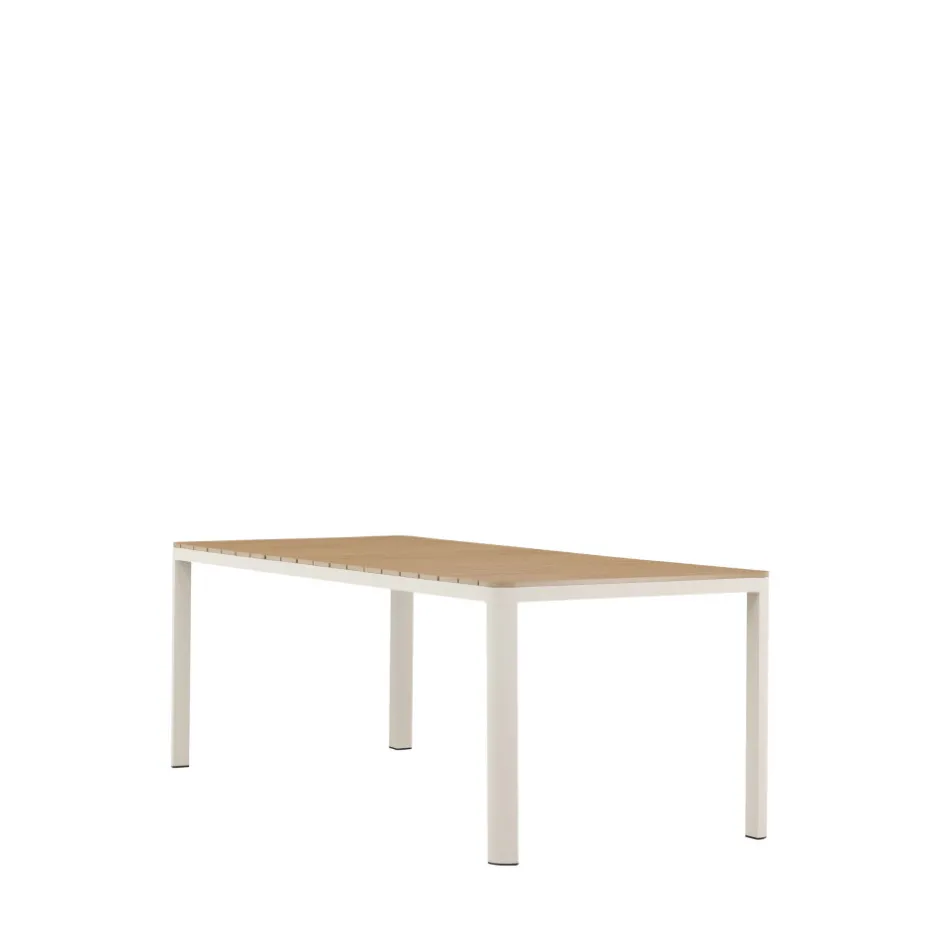 Best Venture Home ETNA Table à manger de jardin 8 personnes en aluminium
