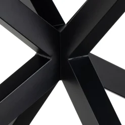 Discount Drawer EURAME Table à manger extensible 6 à 12 personnes en céramique et métal 200-240x100cm