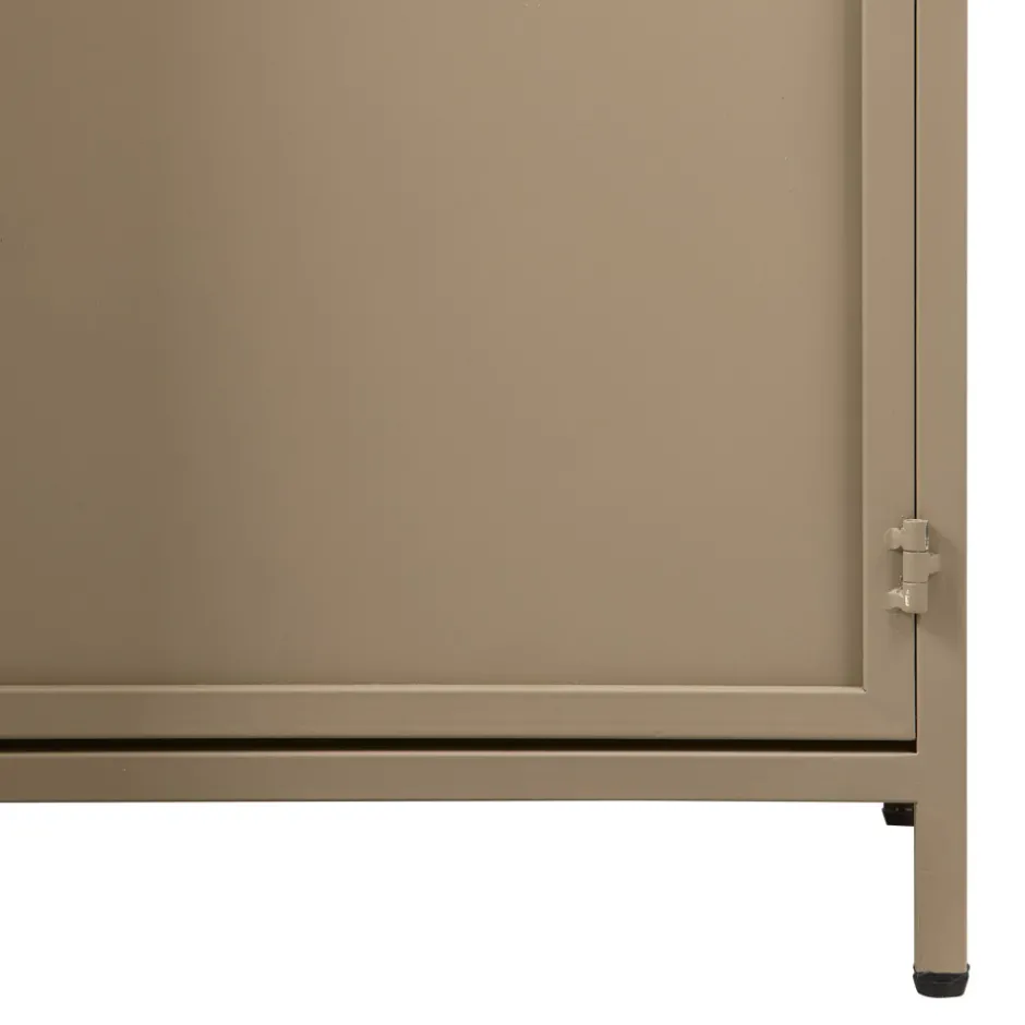 Sale Woood EXHIBIT Vitrine 2 portes en métal H170cm